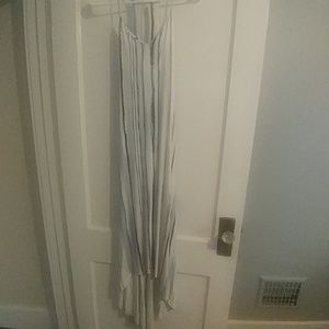 Boho soft jersey high low maxi dress XS